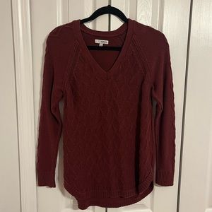 Sonoma Maroon Sweater